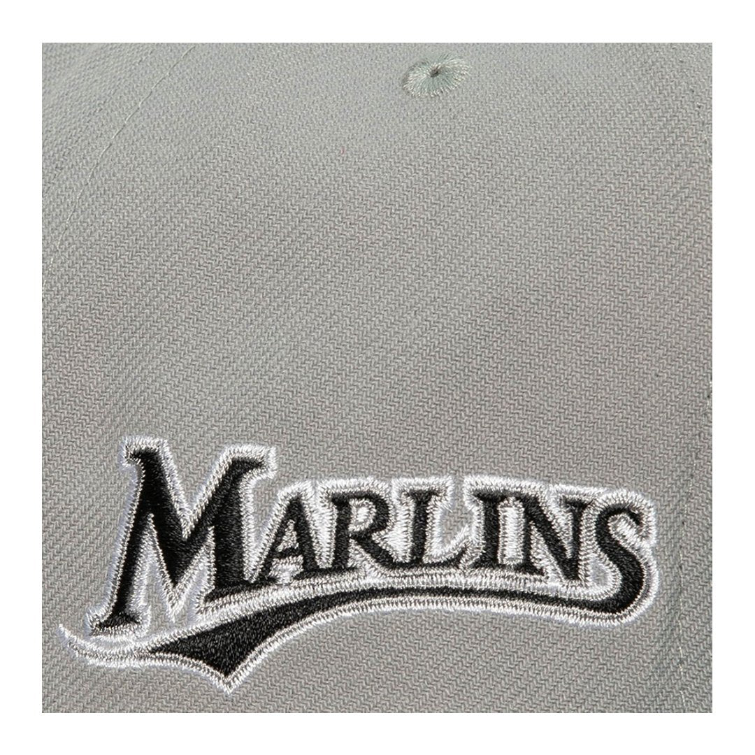 Mitchell & Ness Men's MLB Away Snapback Coop Marlins Snapback Caps