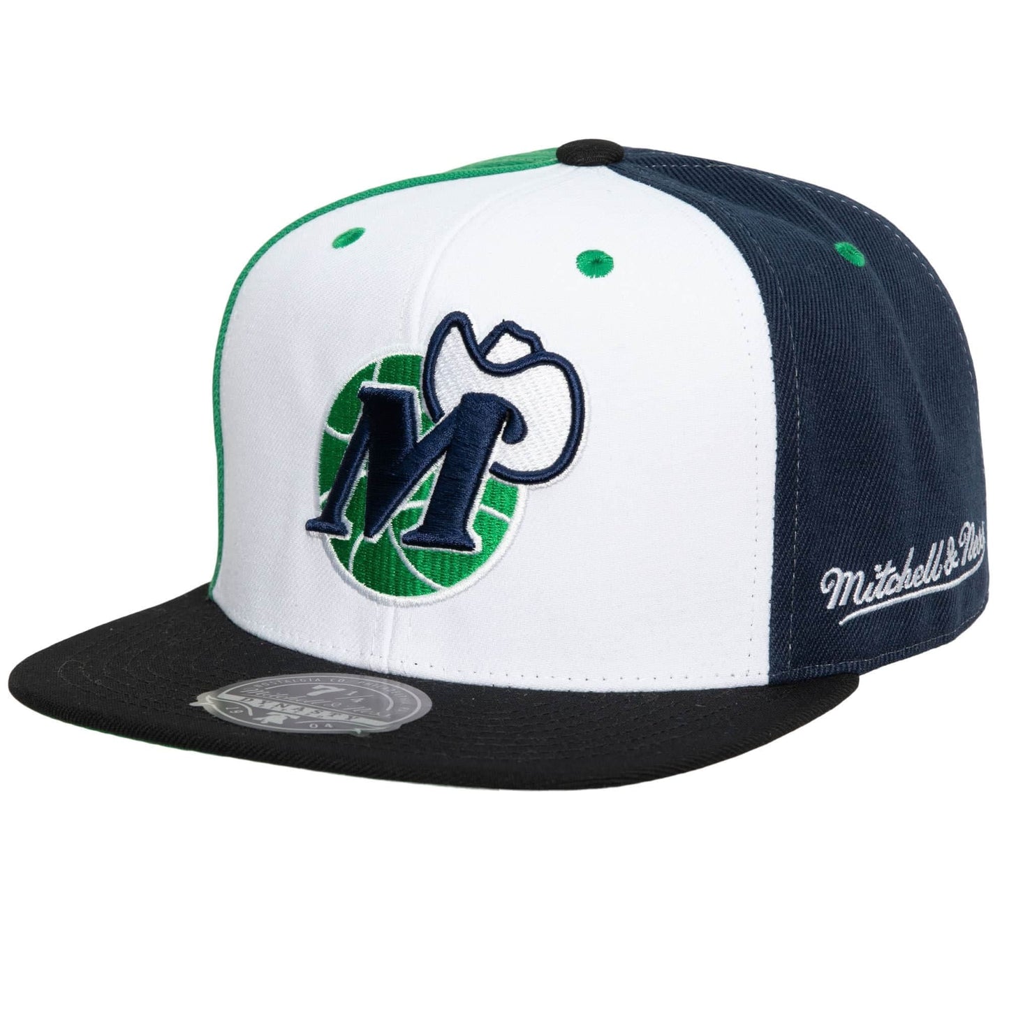 Mitchell & Ness Men's NBA Tri Cycle Fitted Mavericks