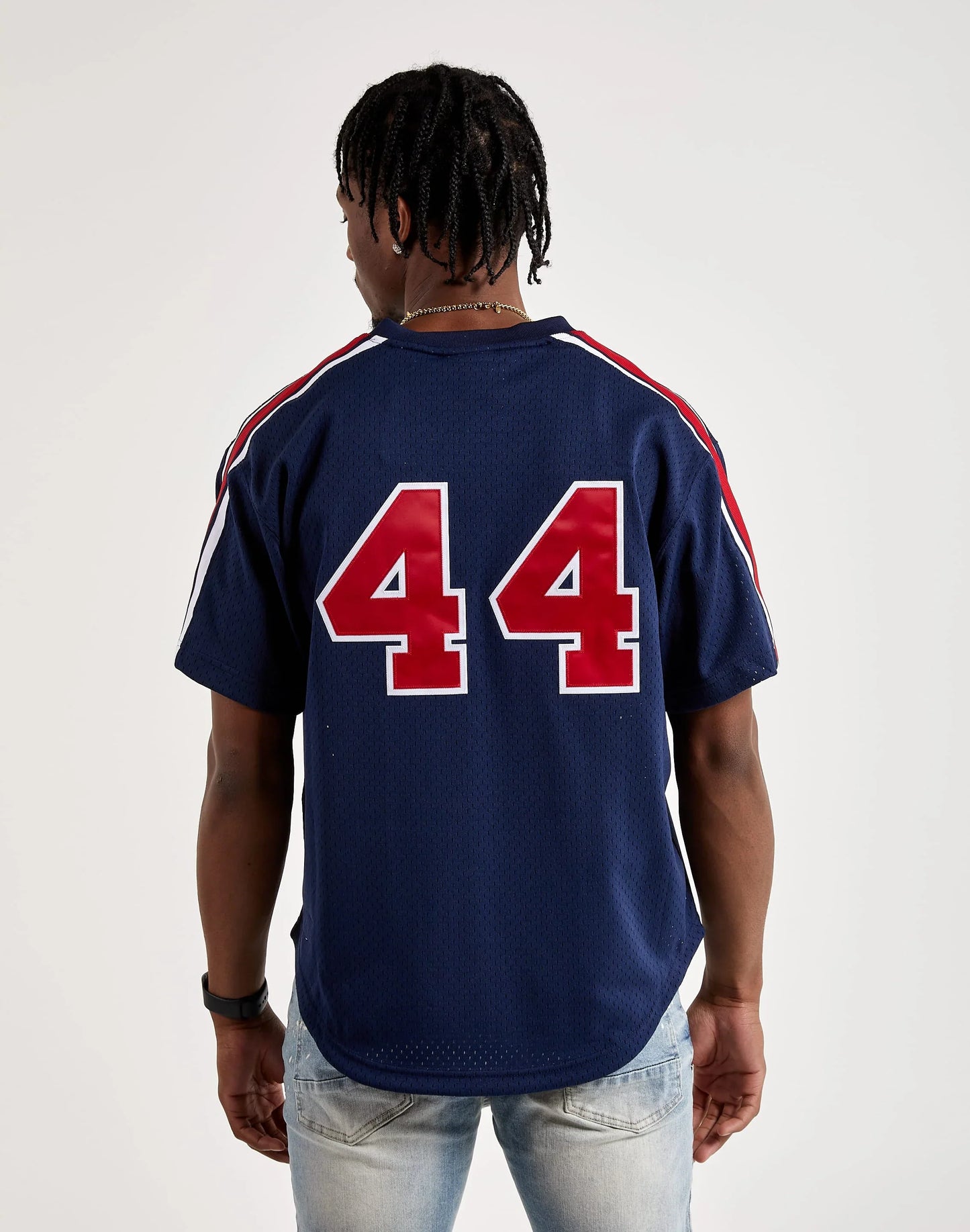 Mitchell & Ness Men's MLB Authentic Bp Jersey - Angels 1984 Reggie Jackson Jerseys