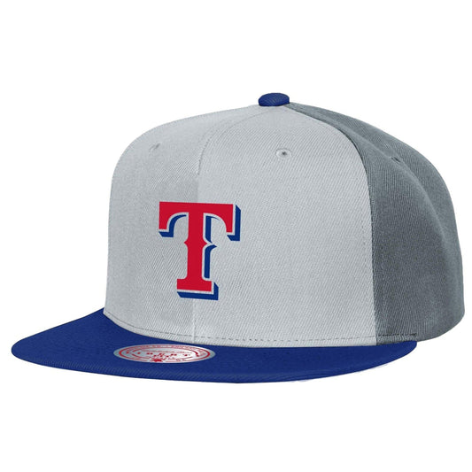 Mitchell & Ness Men's MLB Triple Play Liberty Snapback Rangers Snapback Caps