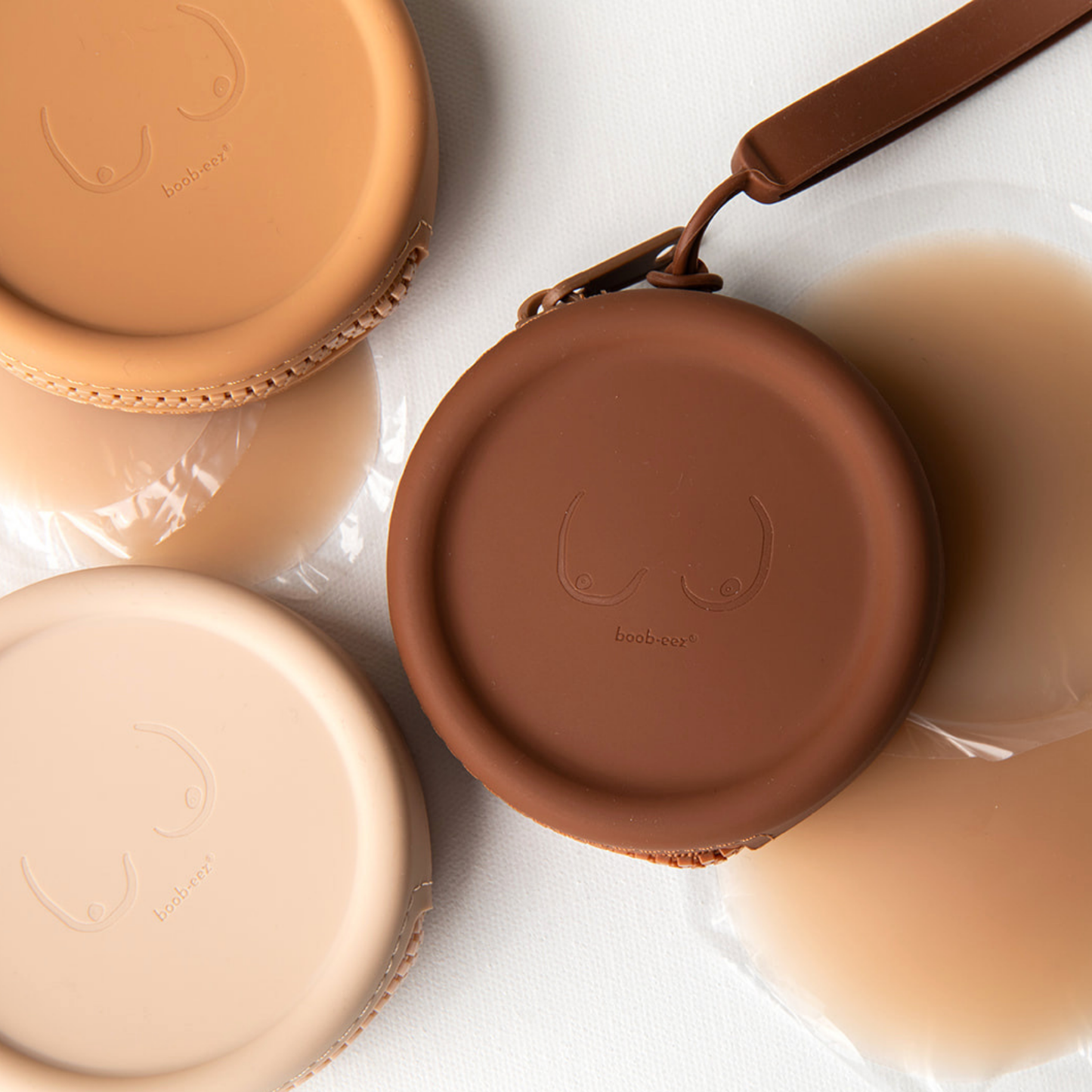 Limited Edition Deluxe Duo in White - Dark Nude