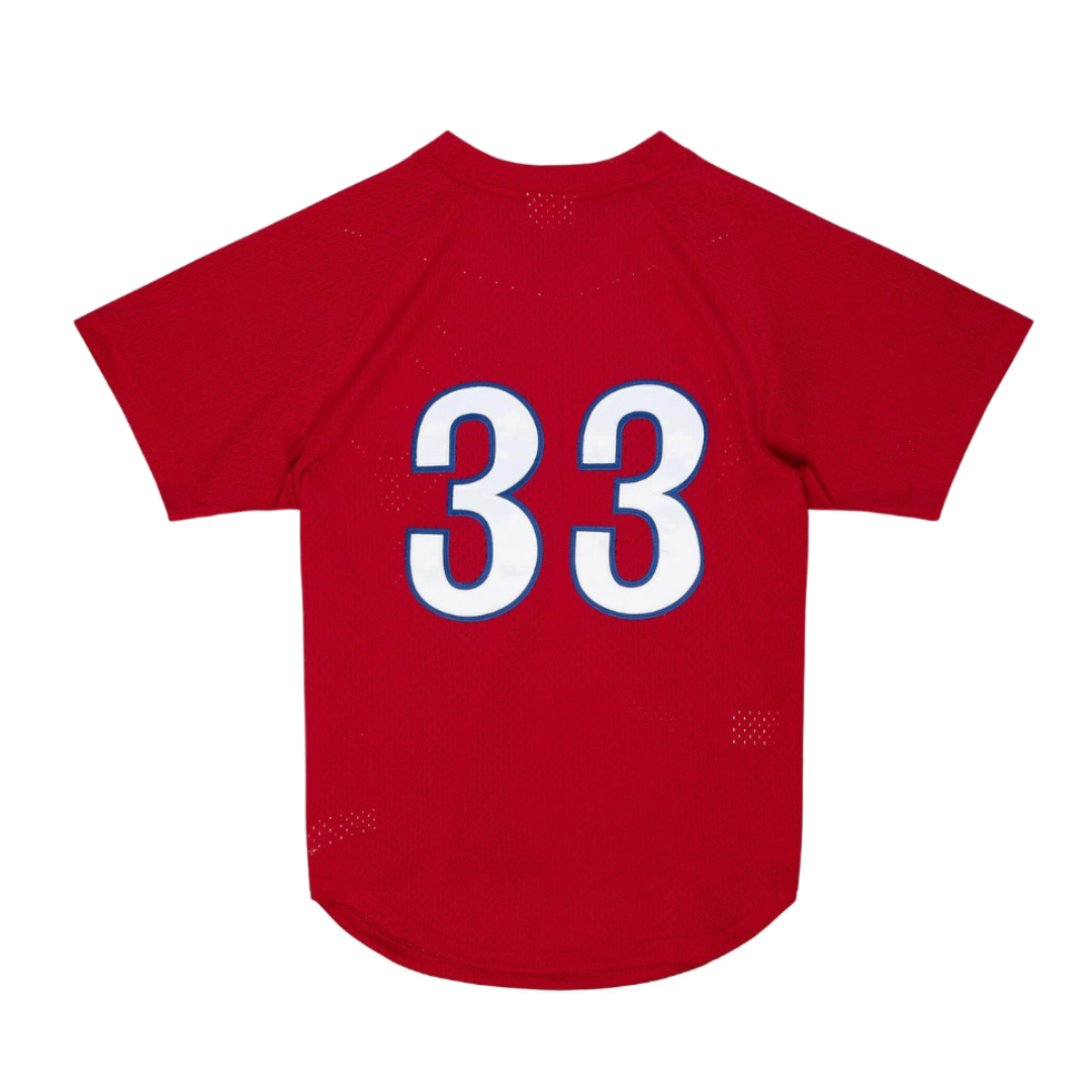 Men's Mitchell & Ness MLB Authentic Bp Jersey - Pullover Expos 1989 Larry Walker