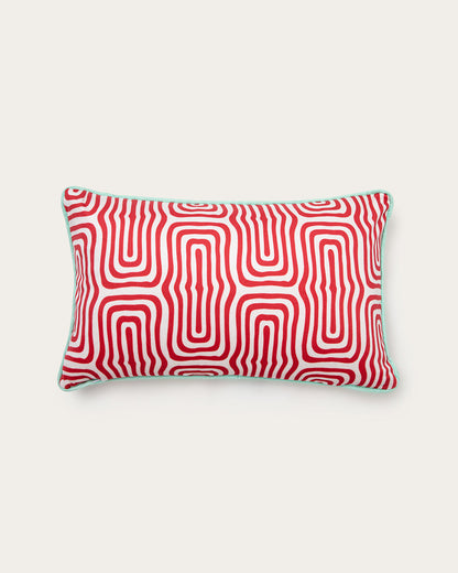 i work where i relax and it shows pillow