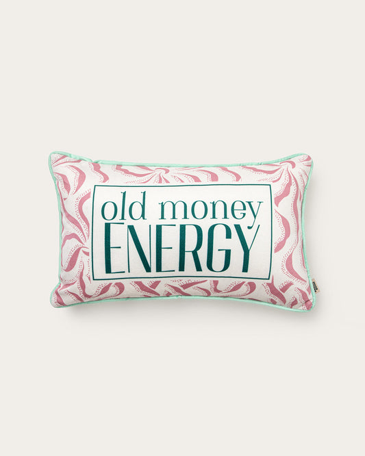old money energy pillow
