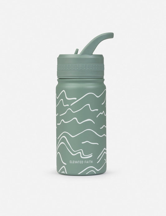 Elevated Faith Mountainscape Kids Water Bottle