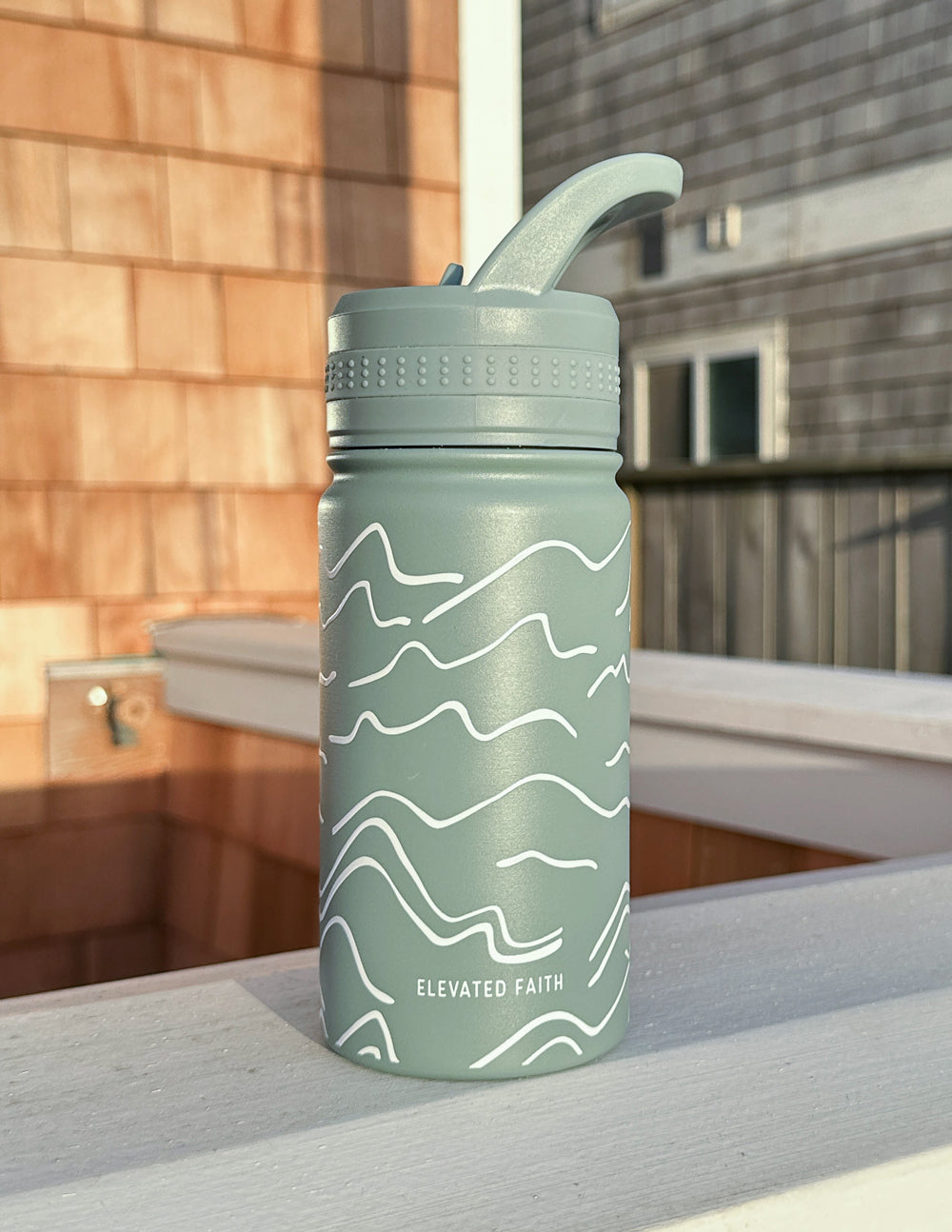 Elevated Faith Mountainscape Kids Water Bottle