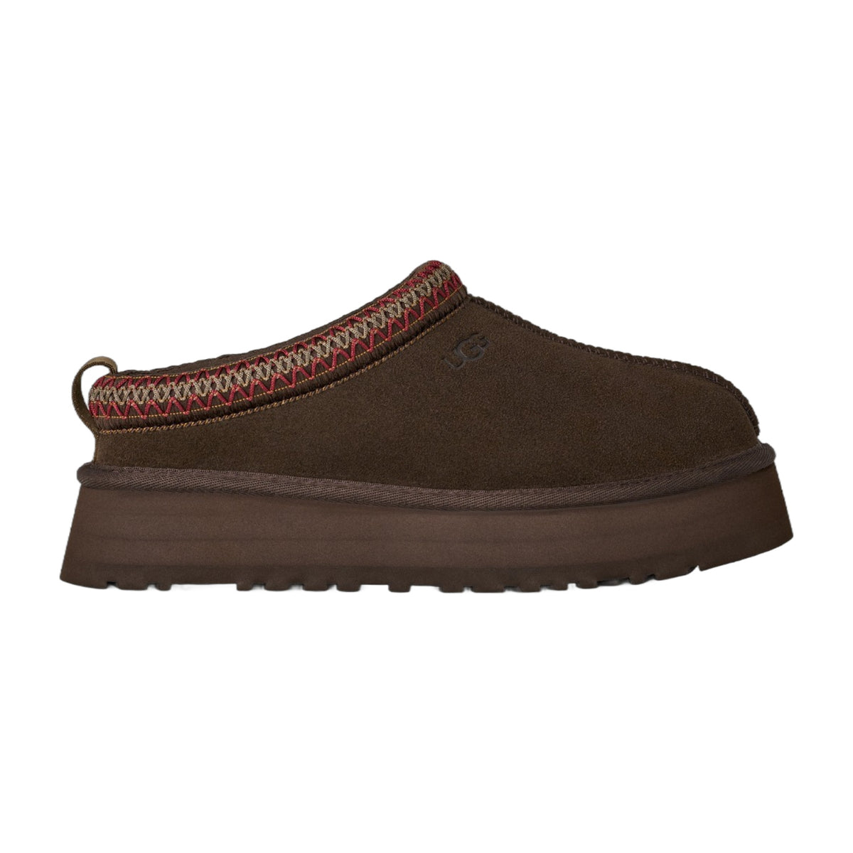 UGG Tazz II Womens Platform Clogs — Dusted Cocoa Suede