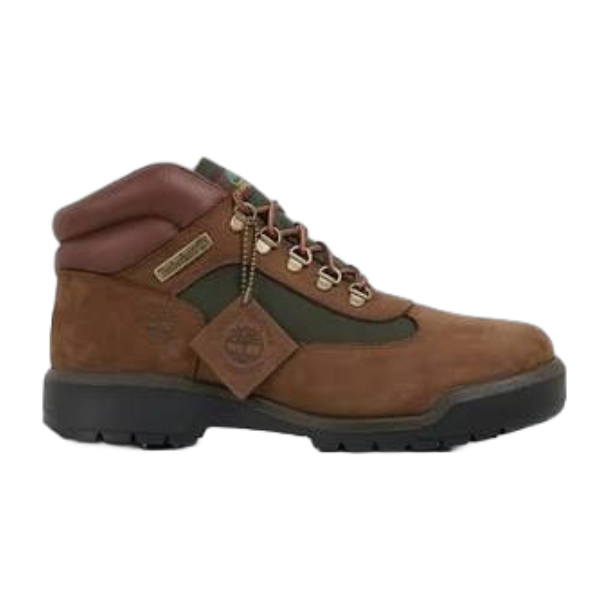 Timberland Keele Ridge Waterproof Men's Hiking Boots — Brown Leather