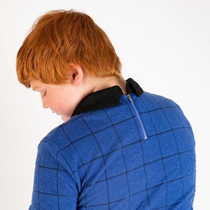 Windowpane Top (Long Sleeve)
