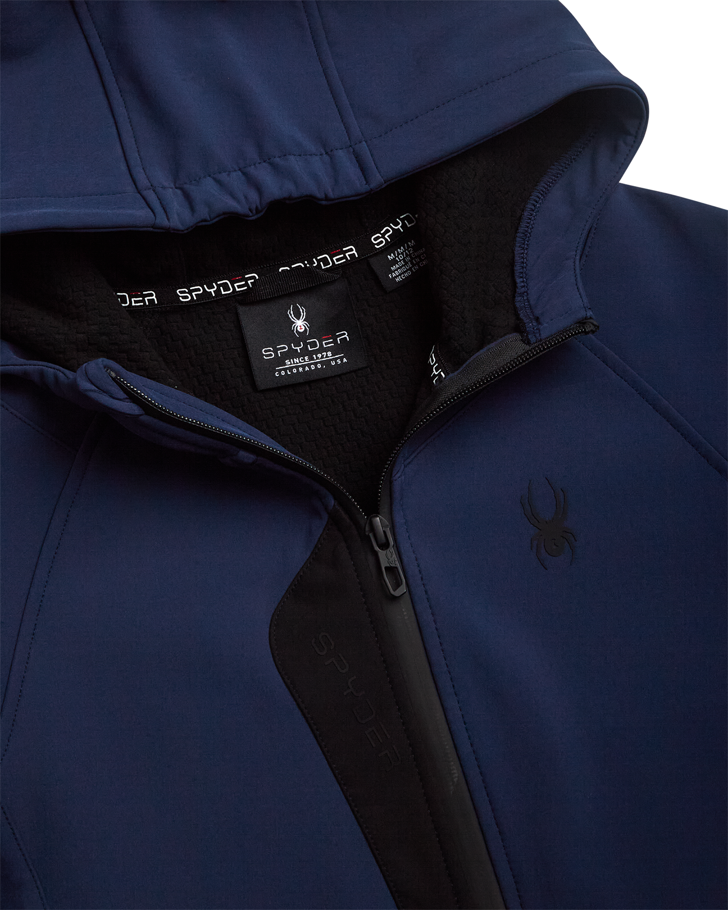 Spyder Boys' Softshell Jacket - Navy