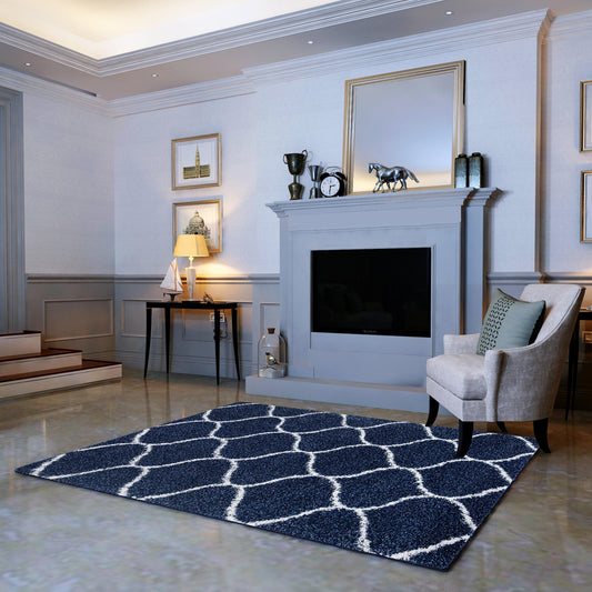 Elegant Comfort 5' x 7' -  8' x 10' Rectangle Shaggy Area Rug