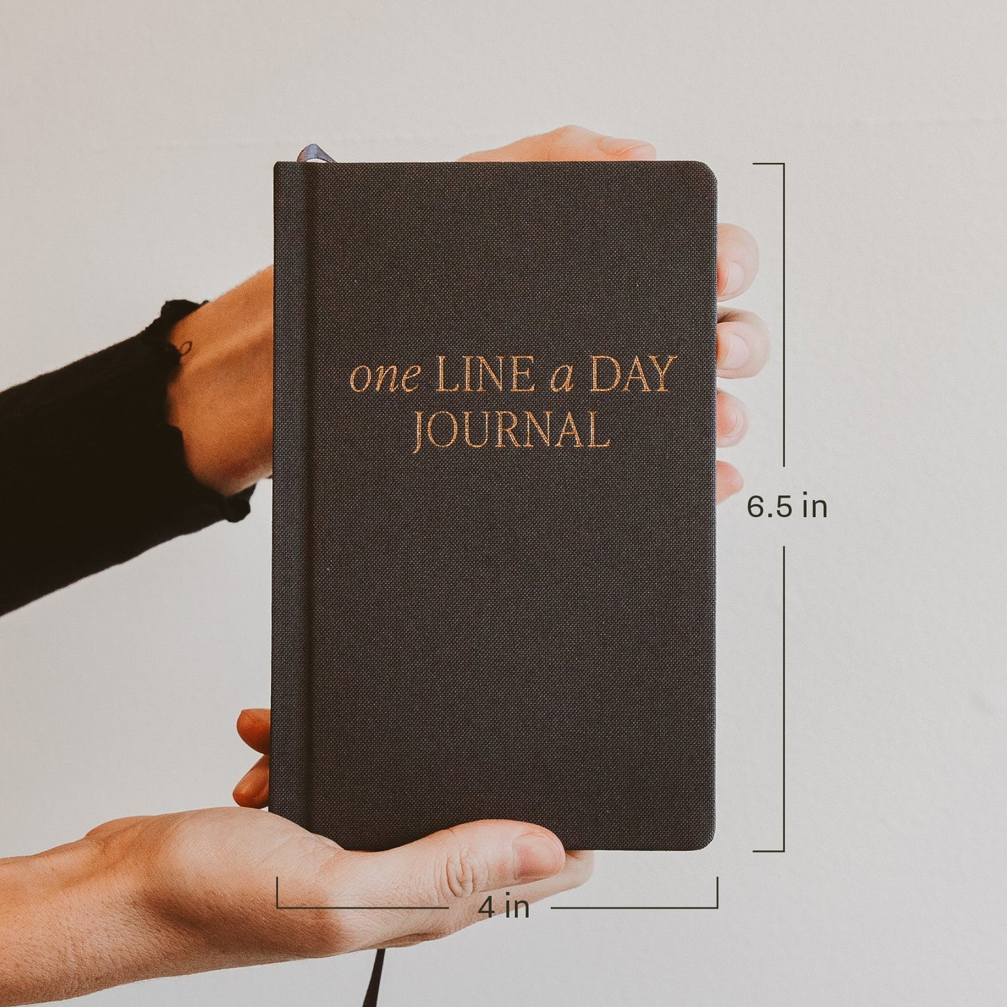 One Line A Day Fabric Journal