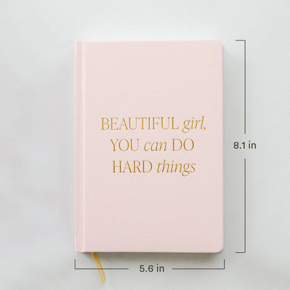 Beautiful Girl Fabric Journal
