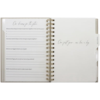 Newlywed One Line A Day Prompted Journal