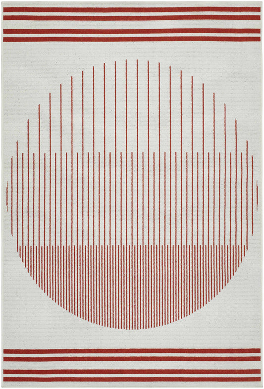 Nabil Cream Outdoor Area Rug