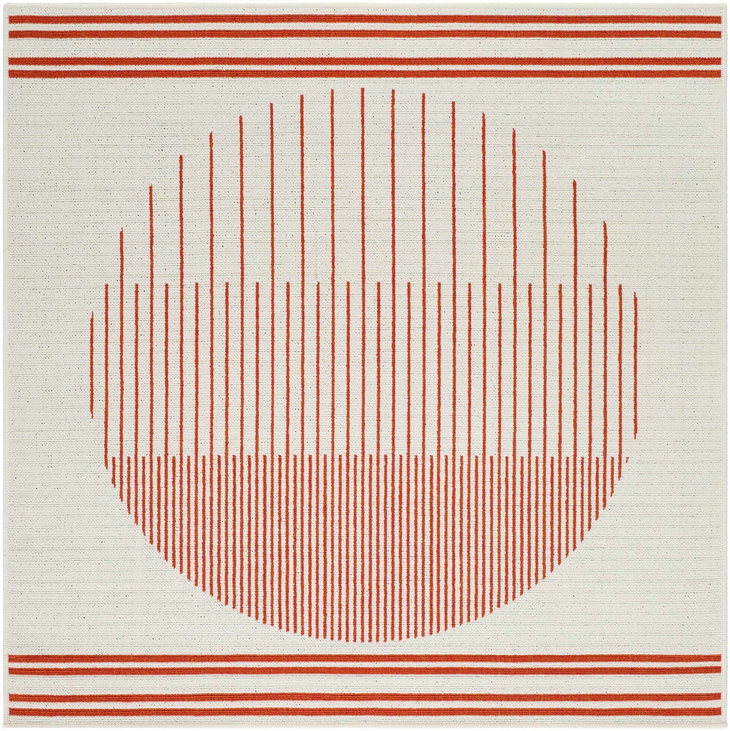 Nabil Cream Outdoor Area Rug