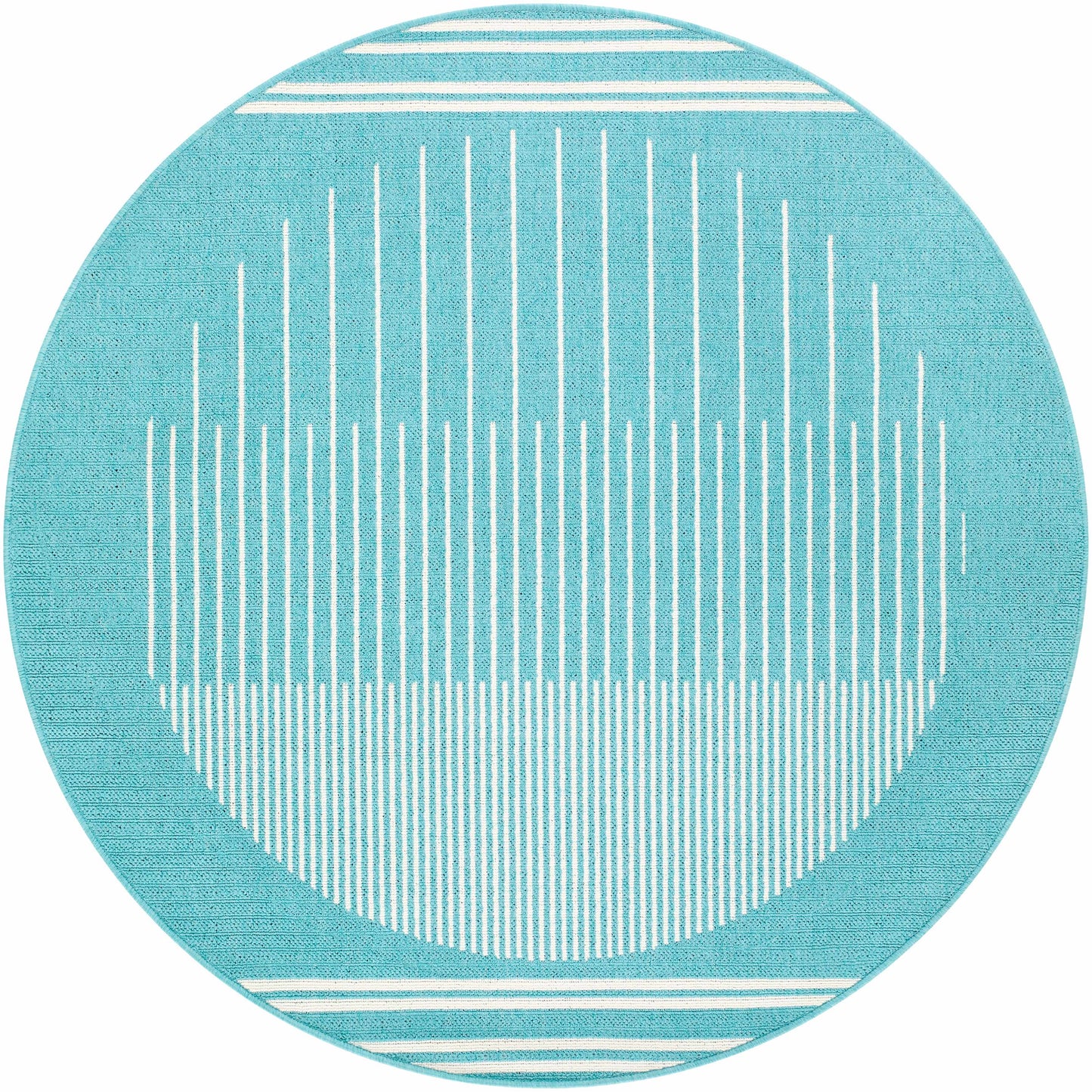Nabil Aqua Outdoor Area Rug
