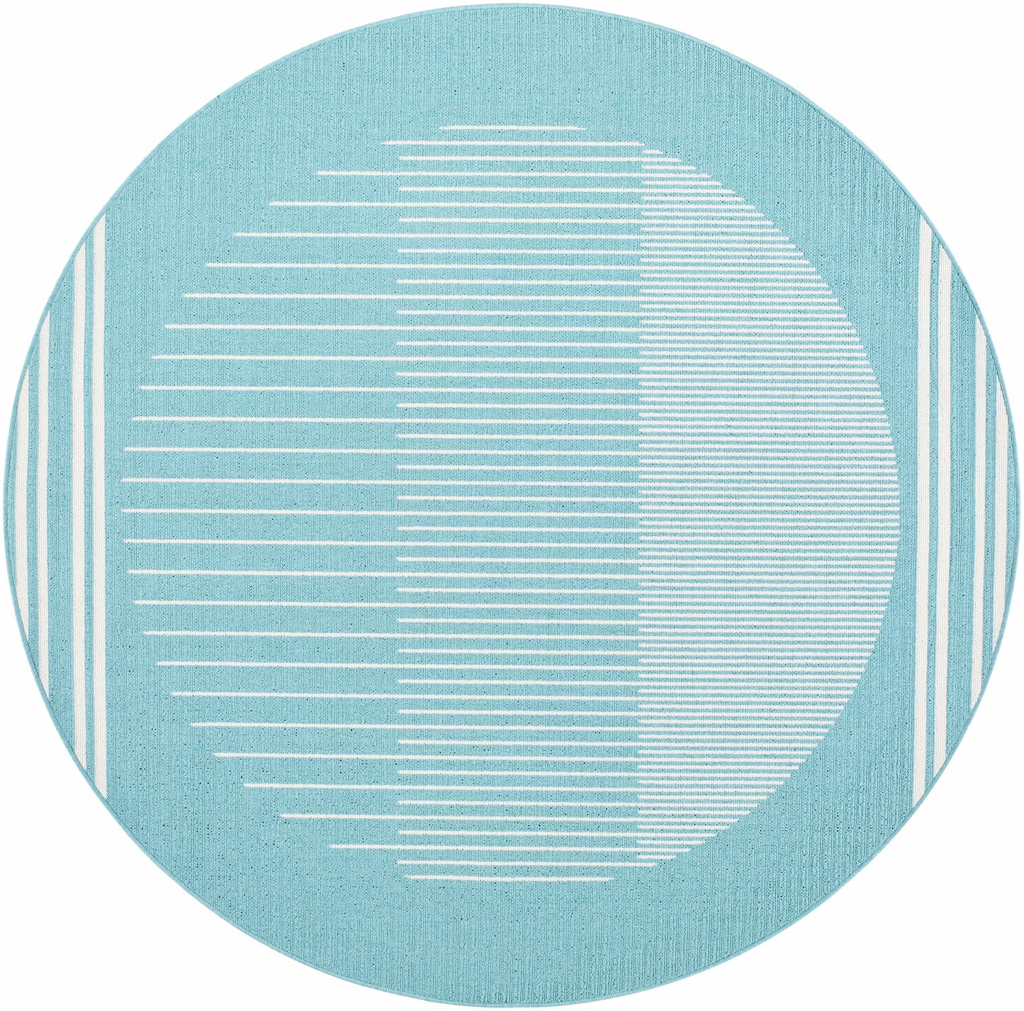 Nabil Aqua Outdoor Area Rug