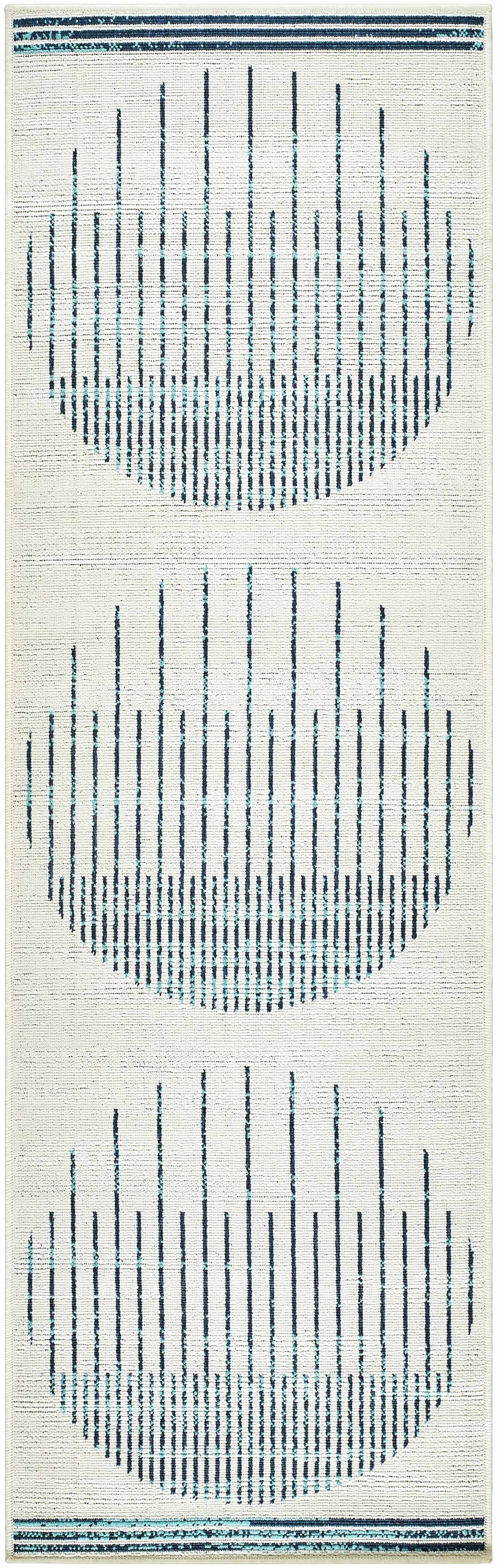 Nabil Slate Blue Outdoor Area Rug