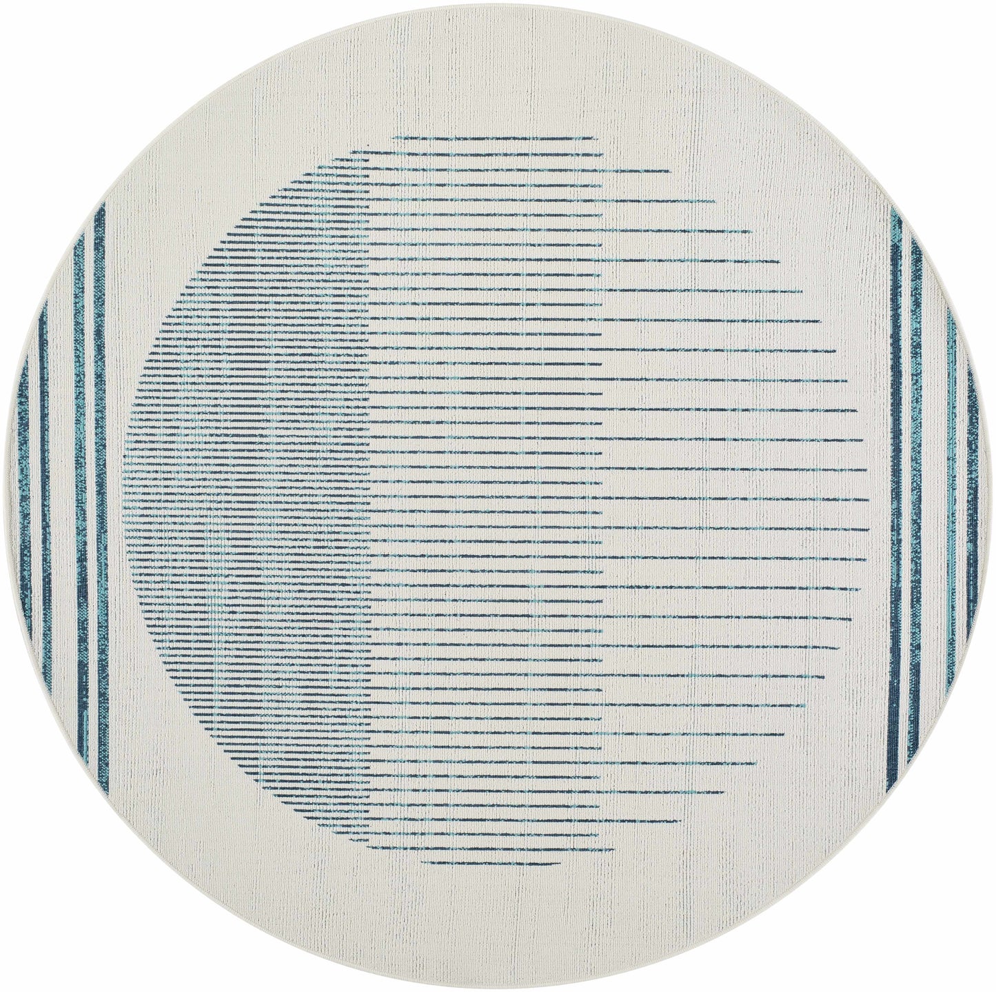 Nabil Slate Blue Outdoor Area Rug