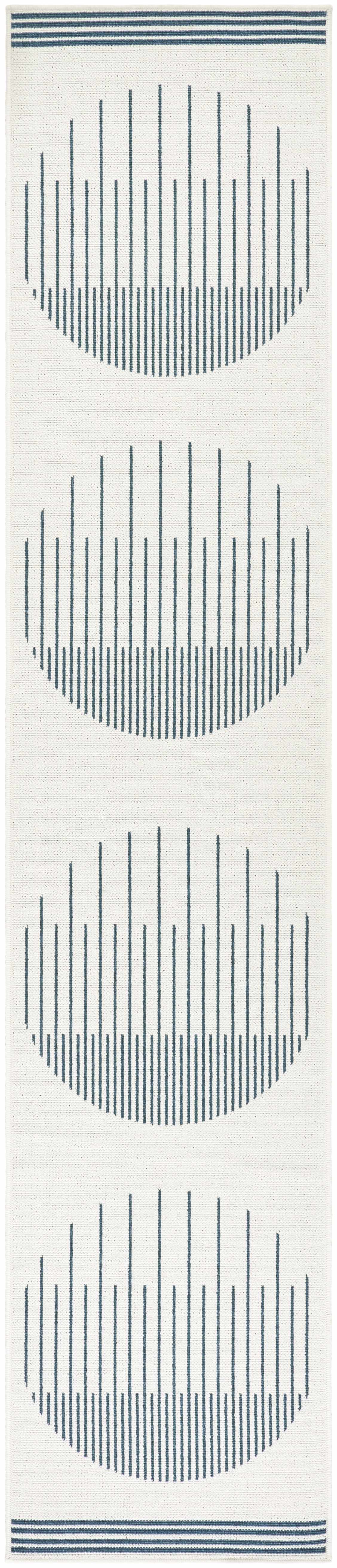 Nabil Midnight Blue Outdoor Area Rug