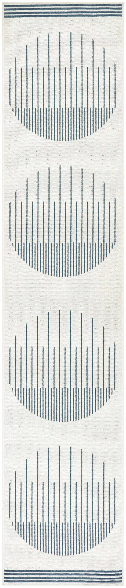 Nabil Midnight Blue Outdoor Area Rug