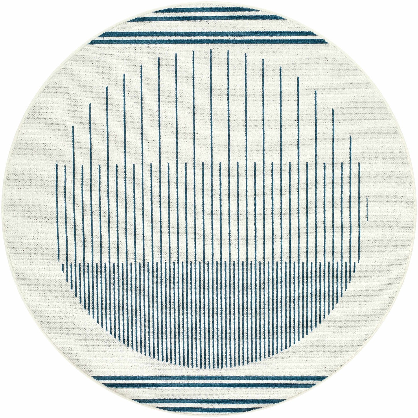 Nabil Midnight Blue Outdoor Area Rug