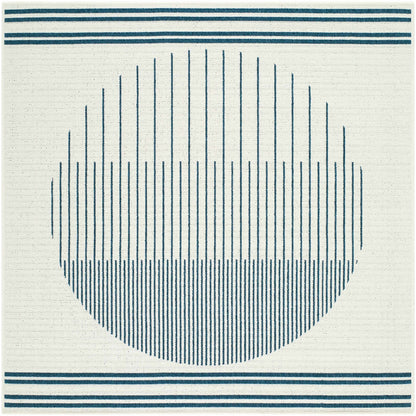 Nabil Midnight Blue Outdoor Area Rug