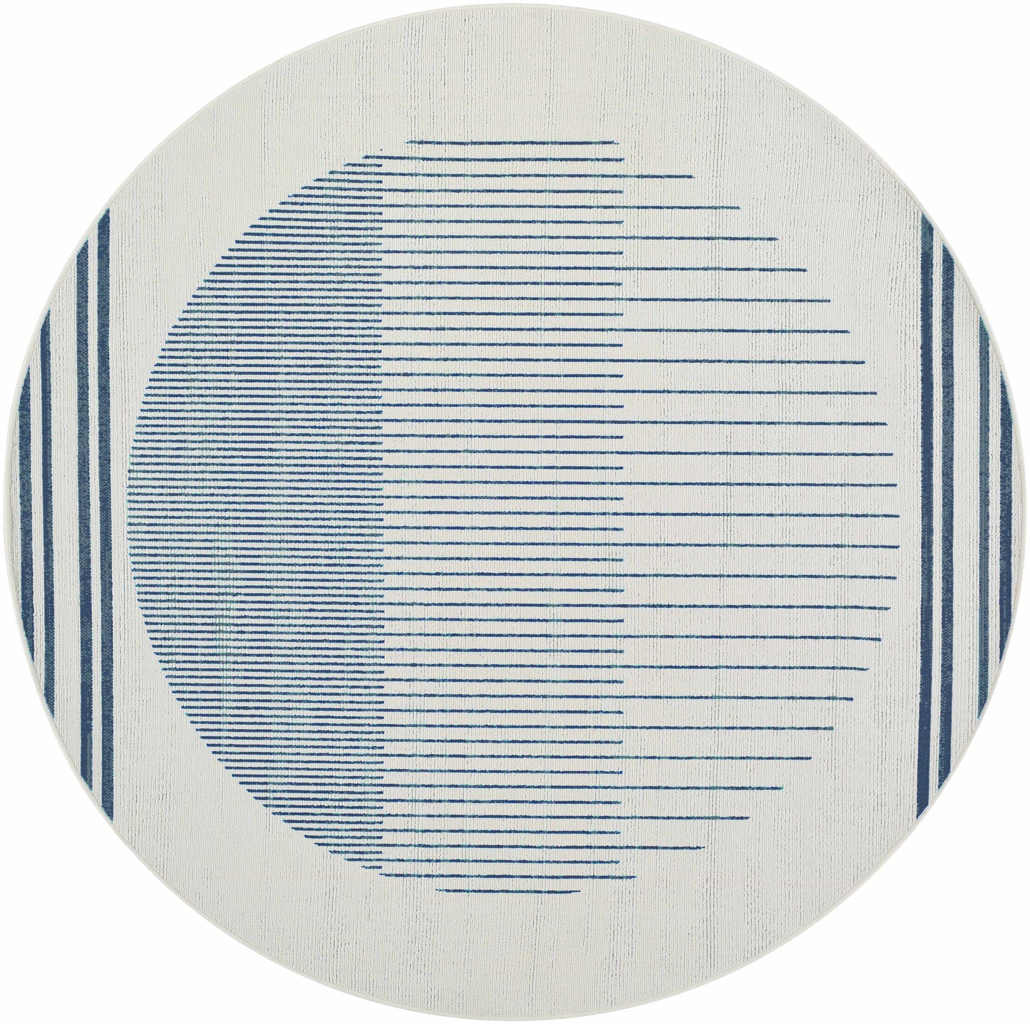 Nabil Midnight Blue Outdoor Area Rug
