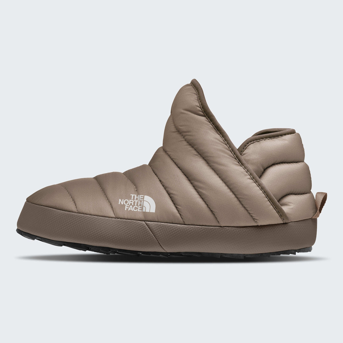The North Face Women's ThermoBall Traction Bootie Mushroom Grey/Mocha Brown