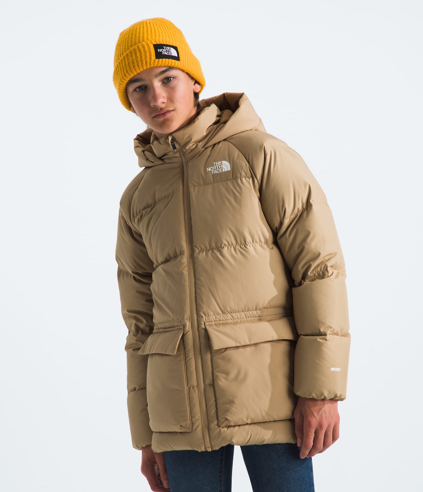 The North Face Youth Down Fleece-Lined Short Parka Parkas