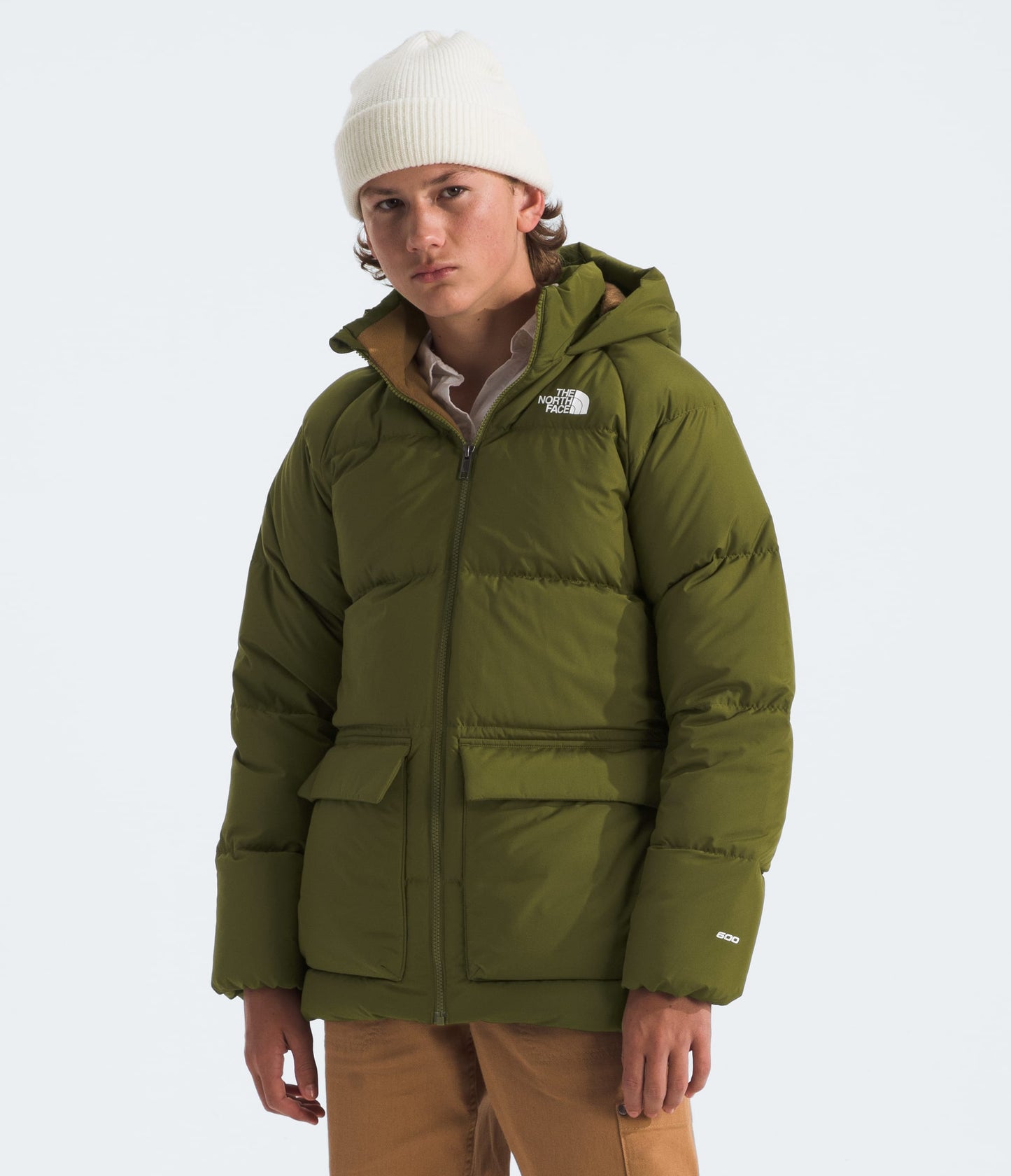 The North Face Youth Down Fleece-Lined Short Parka Parkas