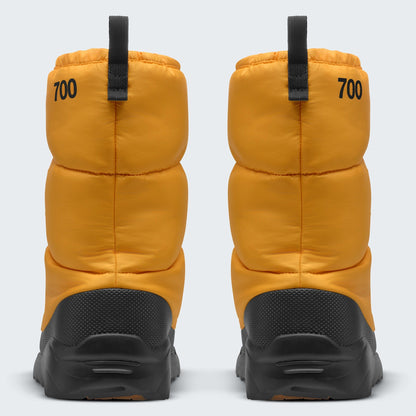 The North Face Men's Nuptse Traction Bootie Summit Gold/TNF Black