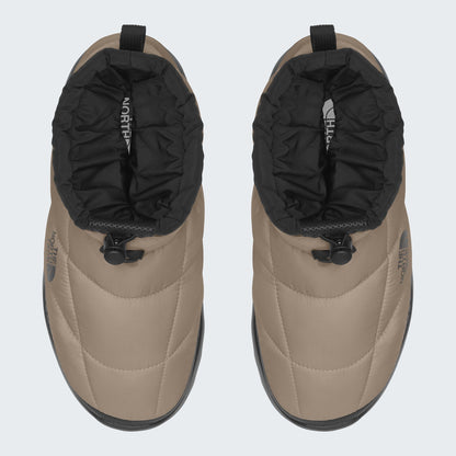 The North Face Men's Nuptse Traction Chukka Mushroom Grey TNF Black