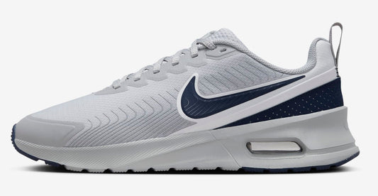 Nike Men's Air Max Nuaxis 'Light Smoke Grey Cyber White Obsidian' Sneakers
