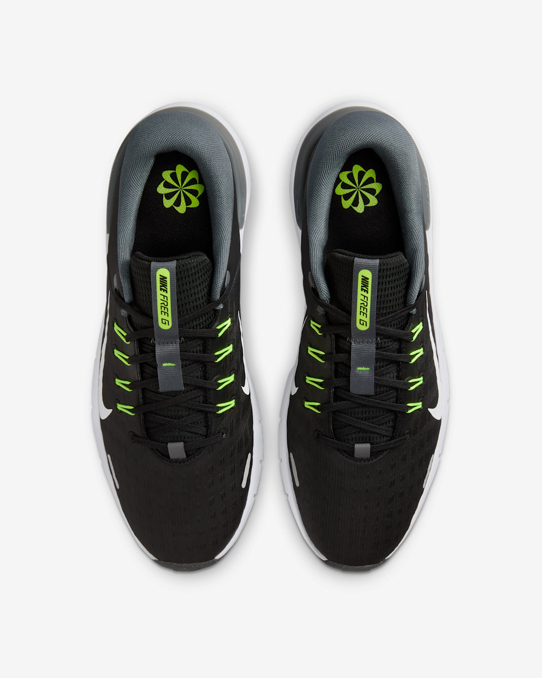[fn0332-001] Mens Nike Free Golf Next Nature 'black Iron Grey Volt White'