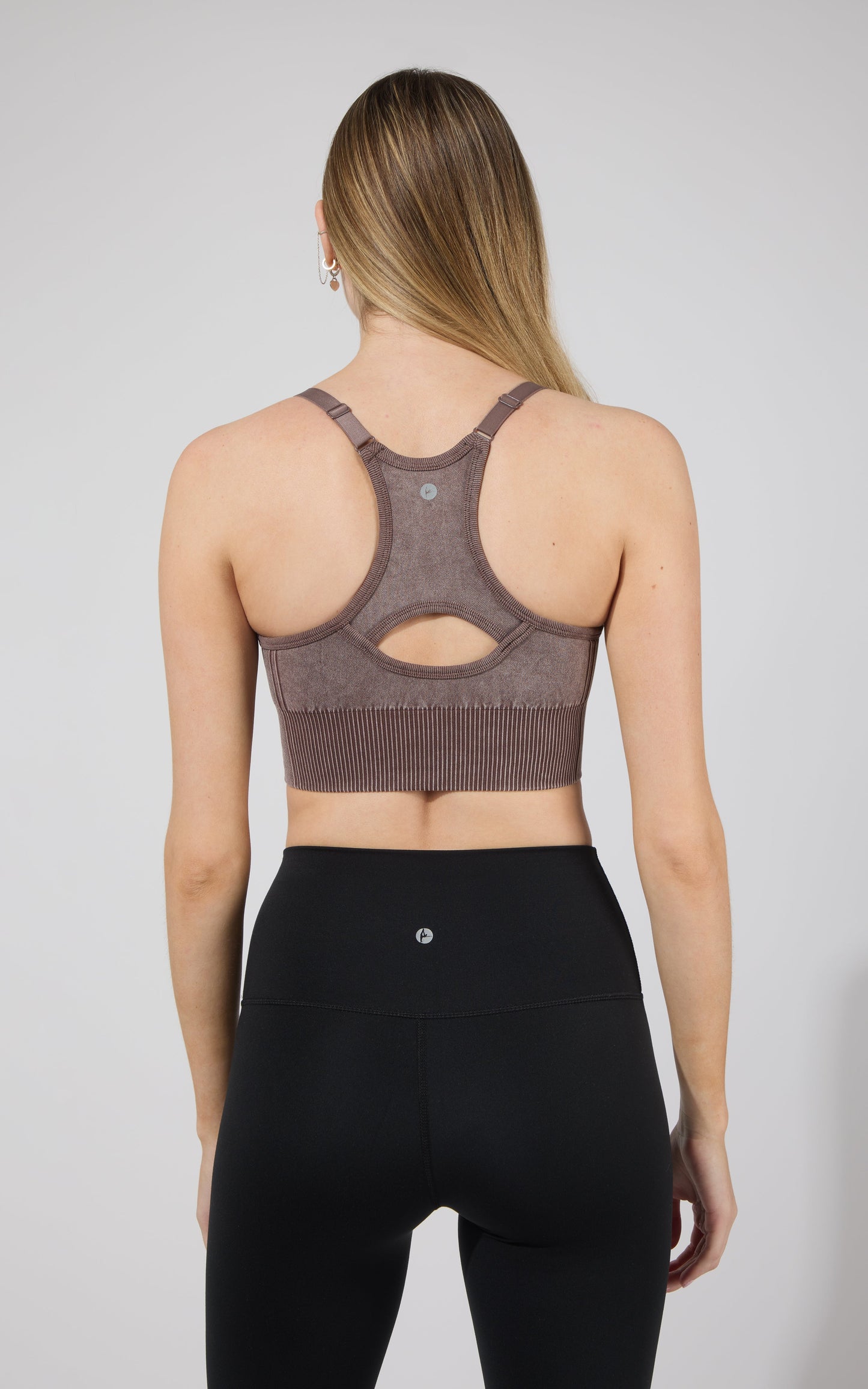 2 PK Stone Washed Verta Textured Bra