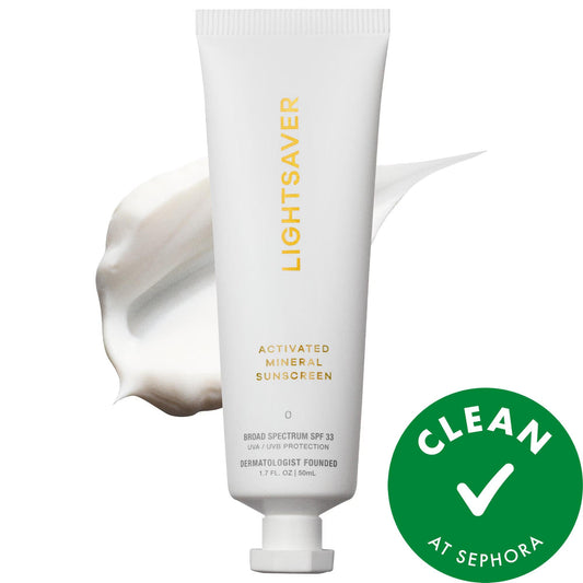 Shade 0 - Mineral Face Sunscreen SPF 33, Non-Nano Zinc Oxide, Reef-Safe & Cruelty-Free Skincare