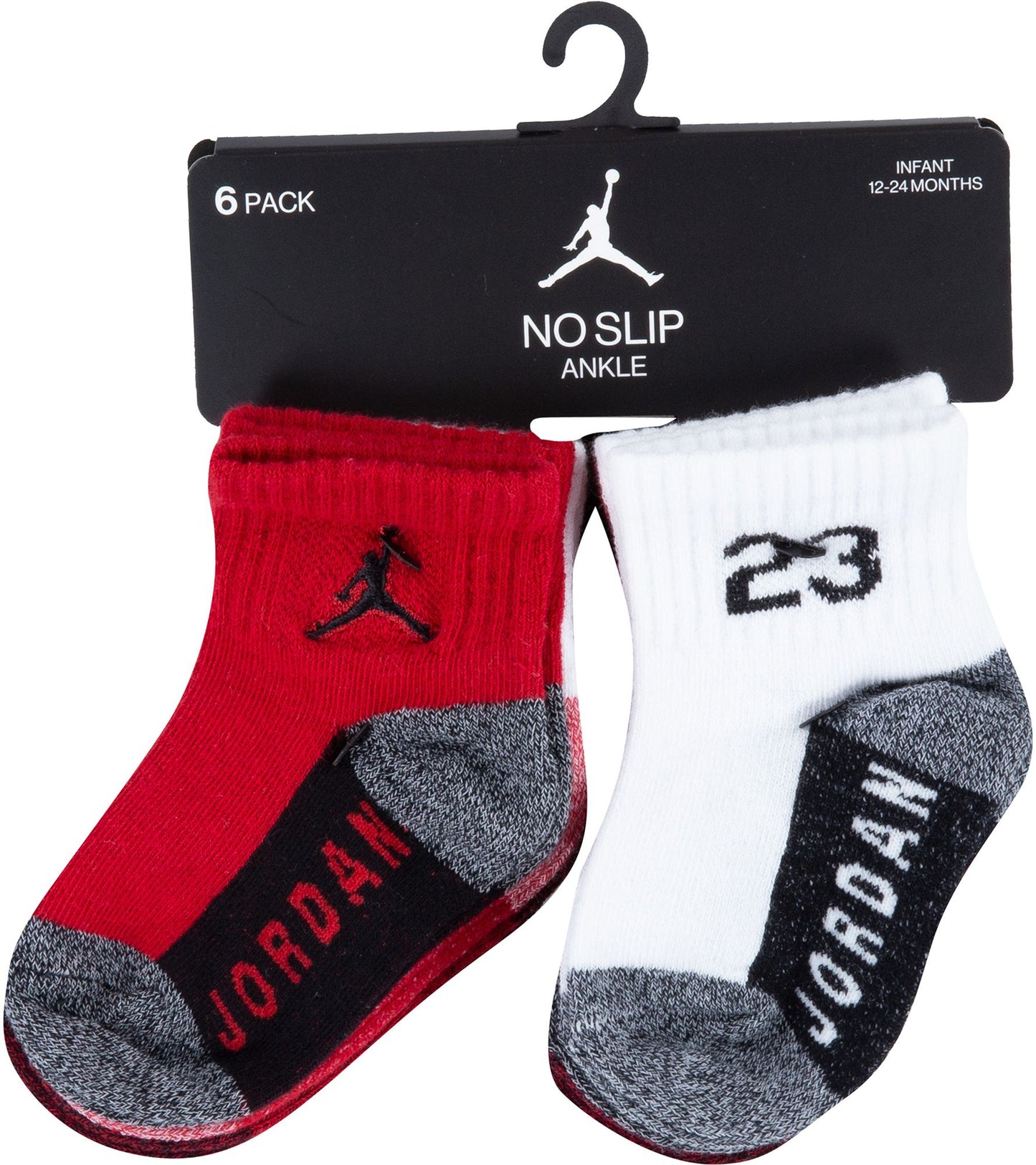 Air Jordan Toddlers Jumpman Ankle Socks 6Pack Socks