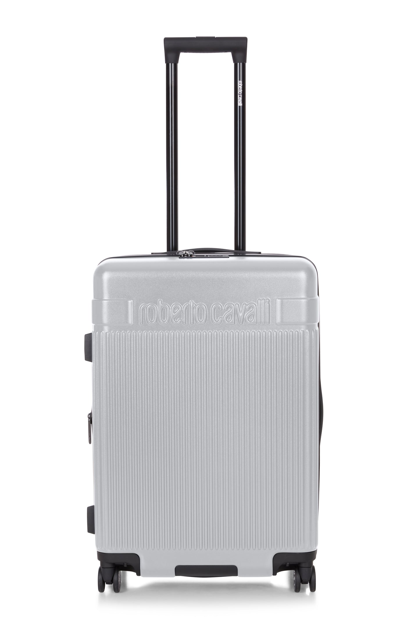 ROBERTO CAVALLI 3 Piece Luggage Set with Expandable Hard Shell & 8 Spinner Wheels