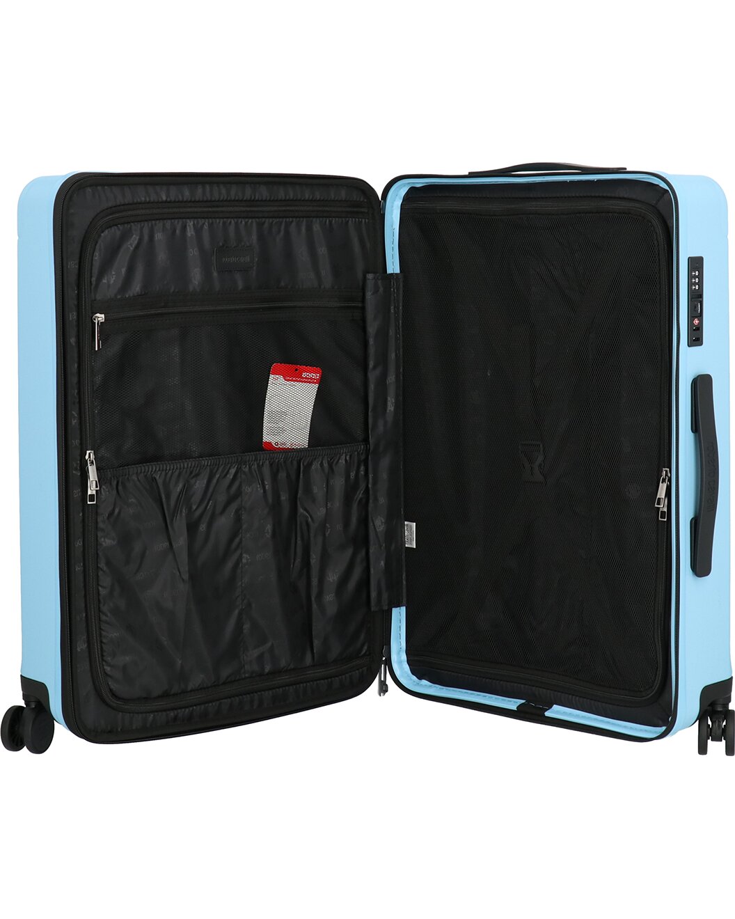 Roberto Cavalli Luxury 3 Piece Luggage Set, Expandable Hard Shell