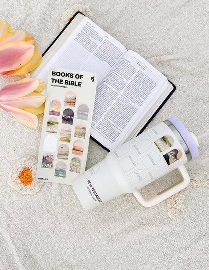 Elevated Faith NT Bible Checklist 40 oz Tumbler