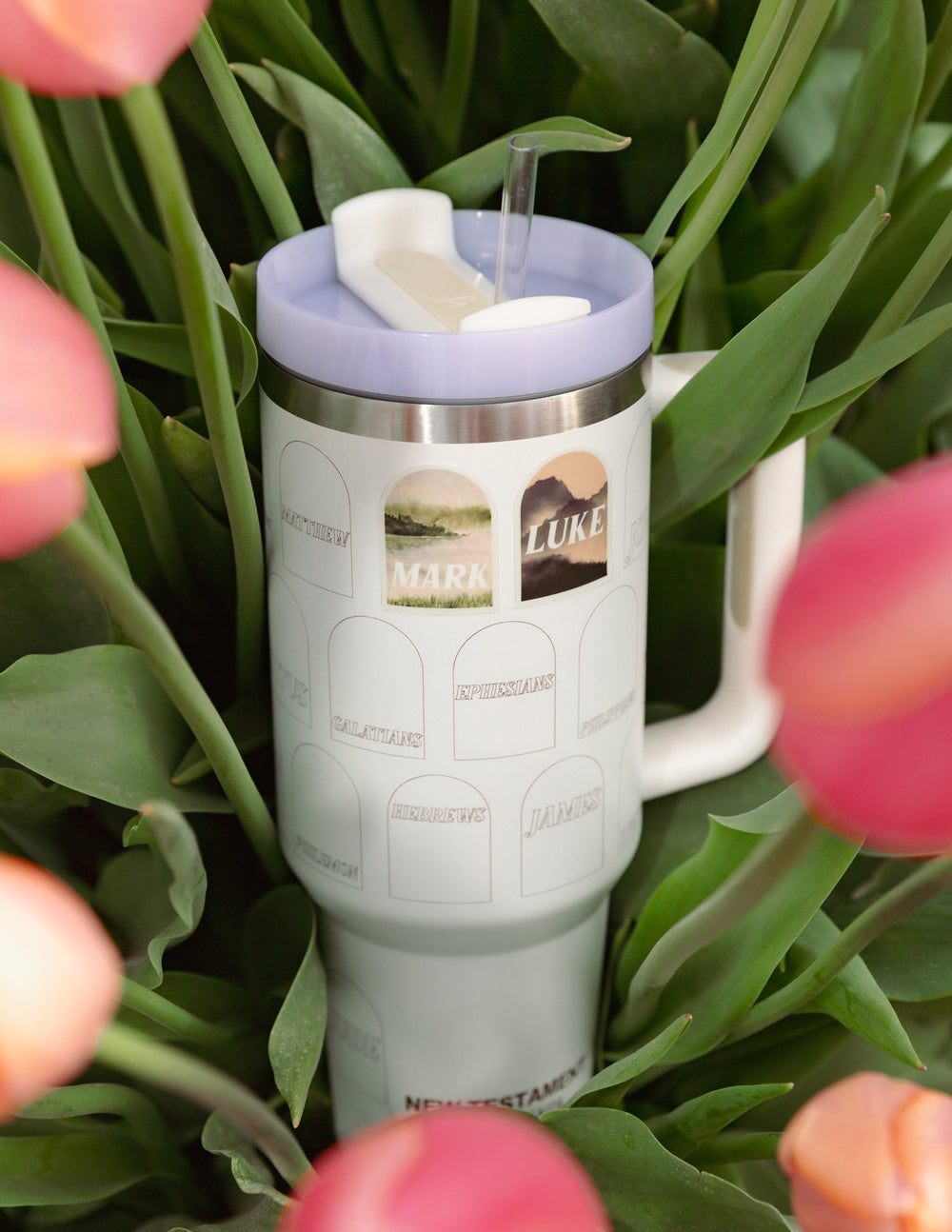 Elevated Faith NT Bible Checklist 40 oz Tumbler