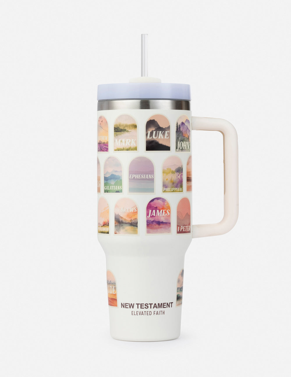 Elevated Faith NT Bible Checklist 40 oz Tumbler