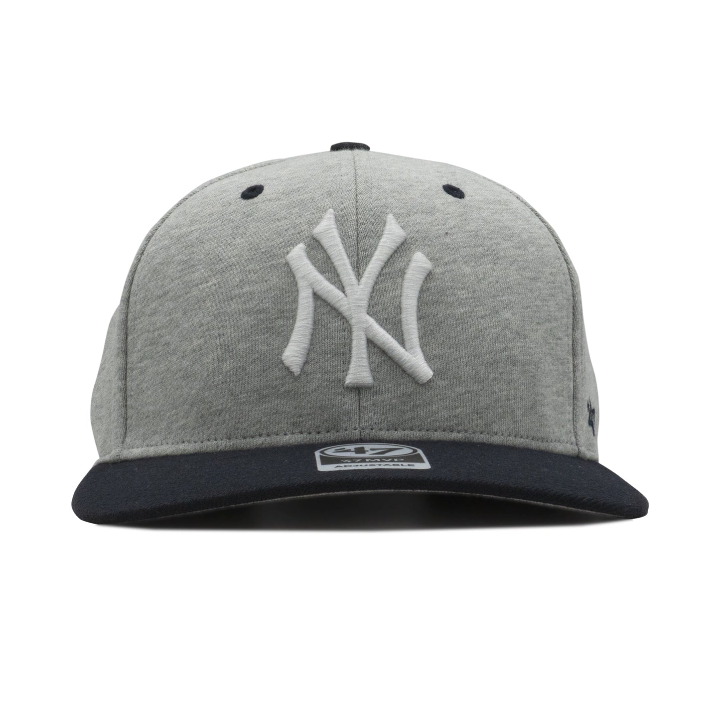 Men's 47 Brand Ny Yankees Mvp Strapback - Grey/Navy Blue