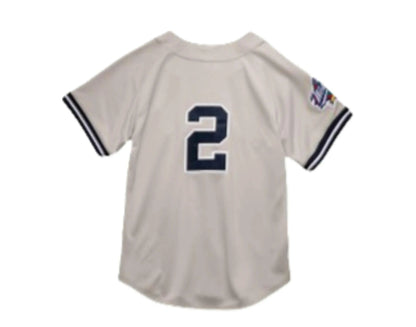Mitchell & Ness New York Yankees Derek Jeter Authentic Jersey Men Jersey Grey/Navy