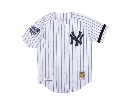 Mitchell & Ness Authentic New York Yankees 2000 WS Mariano Rivera Men Jersey White/Navy Pinstripe