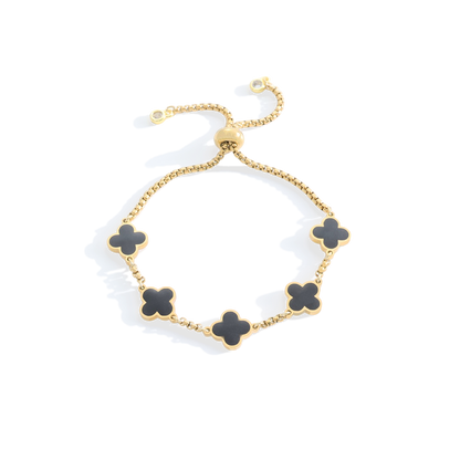 Mint & Lily Clover Enamel Bracelet