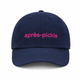 Navy with Pink