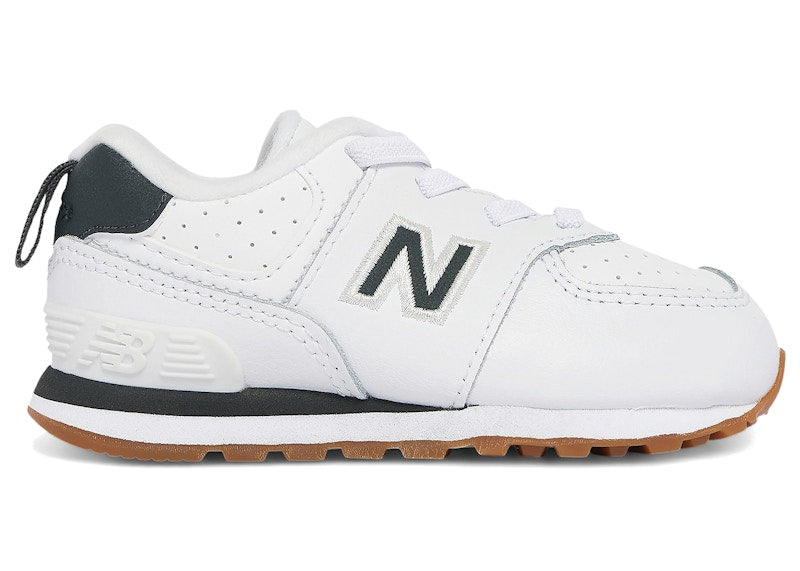 New Balance Toddlers 574 White/Gray